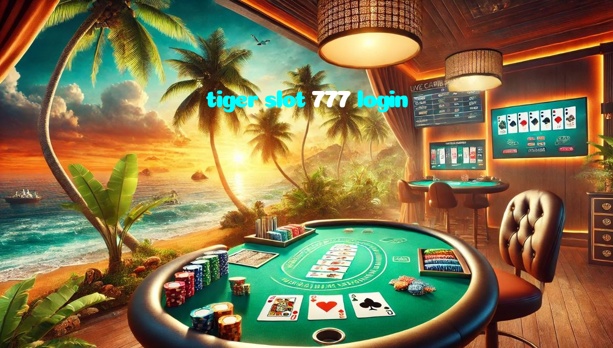 tiger slot 777 login